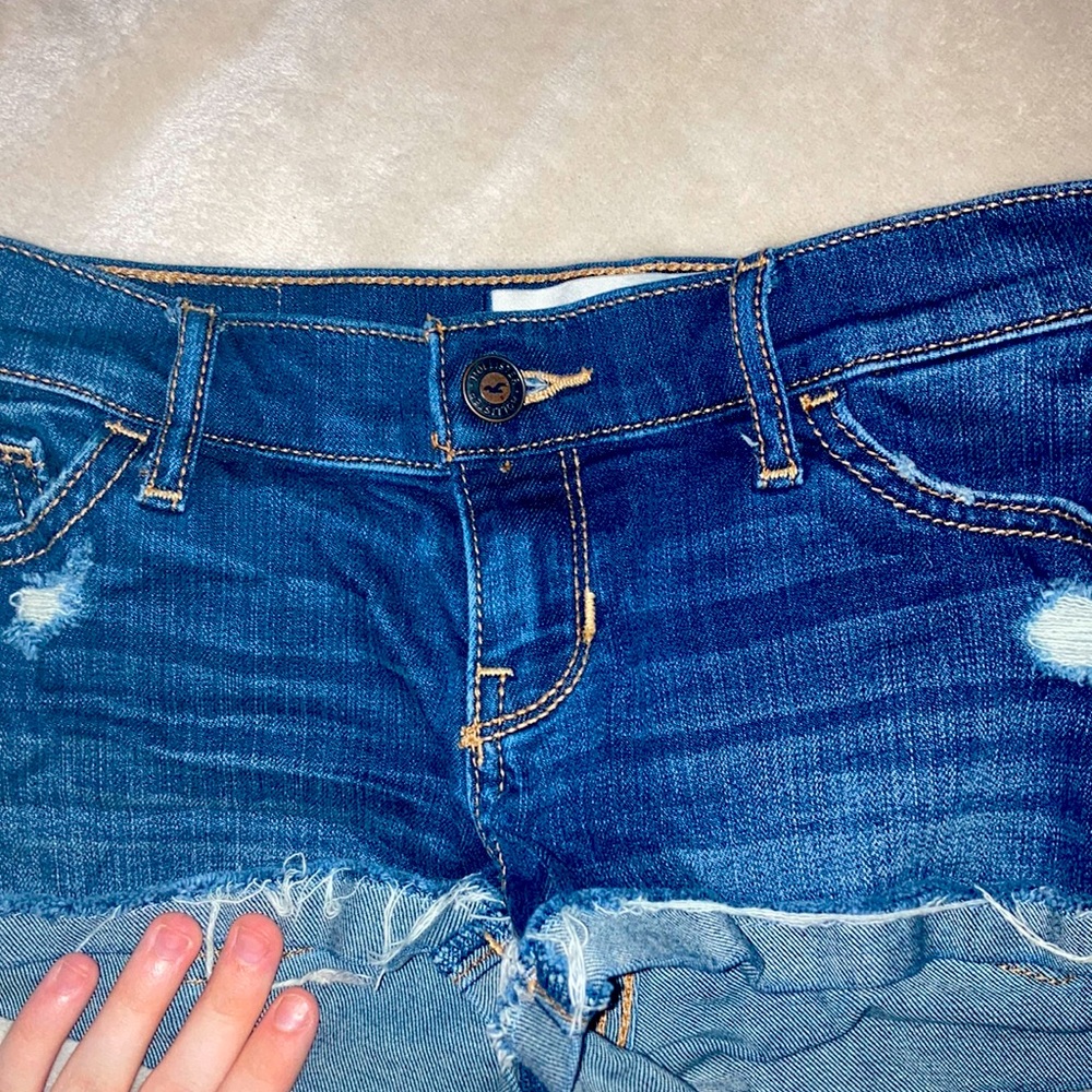 Distressed Hollister Shorts